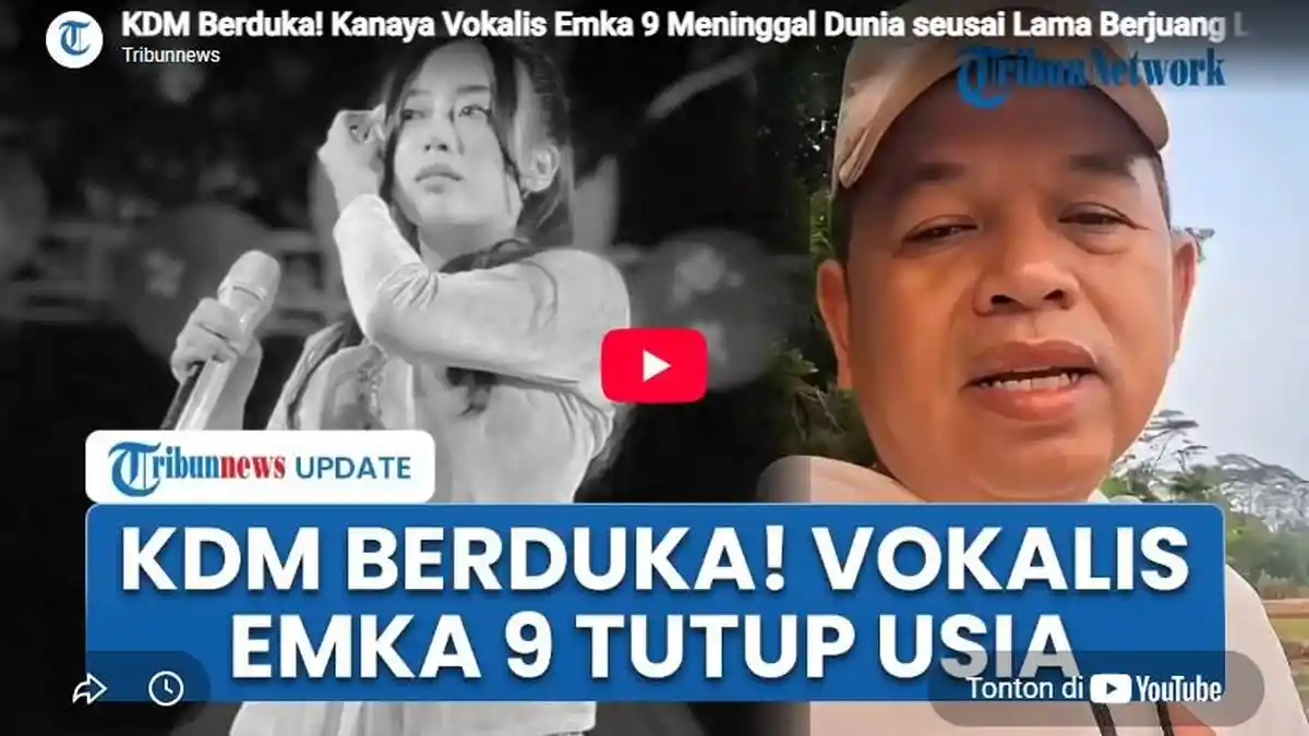Kanaya Vokalis Emka 9 Meninggal Dunia, Dedi Mulyadi Menangis Kehilangan