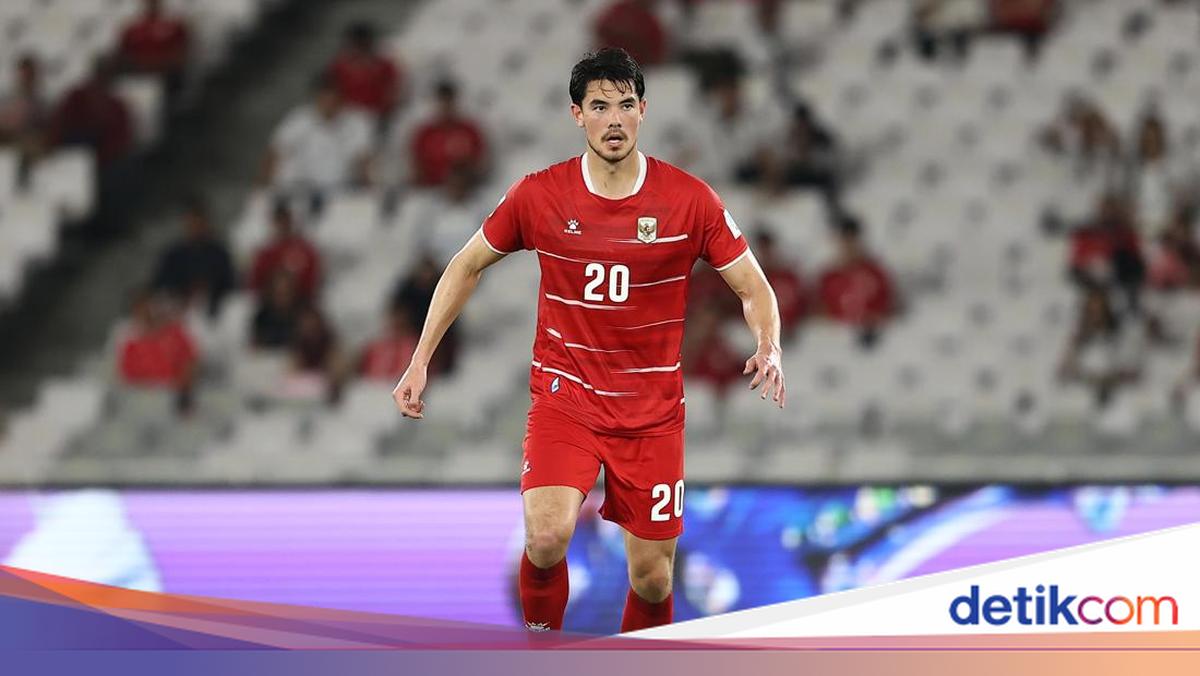 Elkan Baggott merayakan kemenangan Timnas Indonesia di final FIFA ASEAN Cup 2026