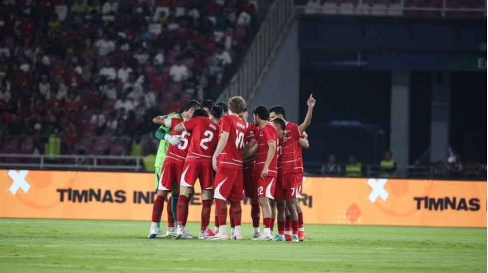 Erick Thohir memberikan instruksi kepada Timnas Indonesia jelang laga FIFA ASEAN Cup 2026