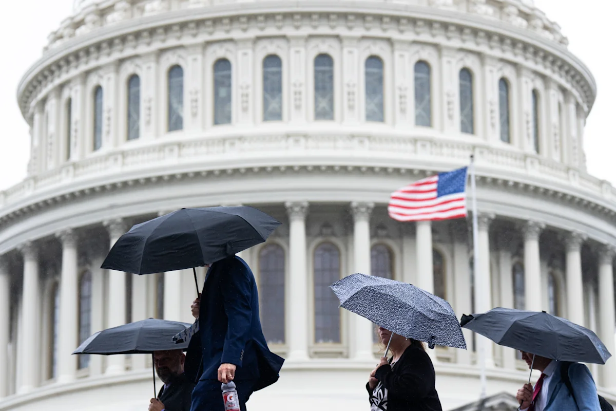 Gedung Capitol Amerika Serikat tempat Senat AS gagal mengesahkan RUU penting