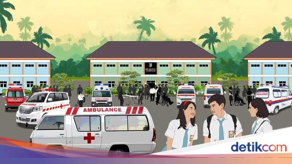 Ilustrasi anak-anak mendapatkan perawatan medis di rumah sakit akibat keracunan makanan di Padalarang