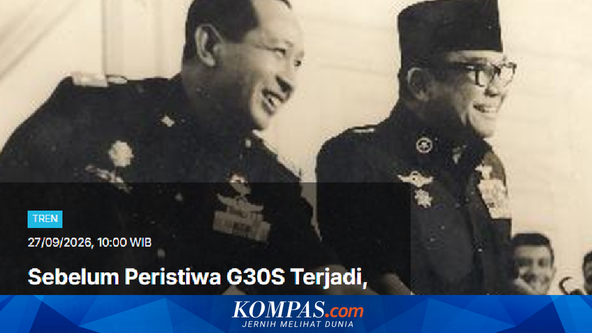 Ilustrasi deretan berita populer terkait sejarah G30S dan karya Guruh Soekarnoputra