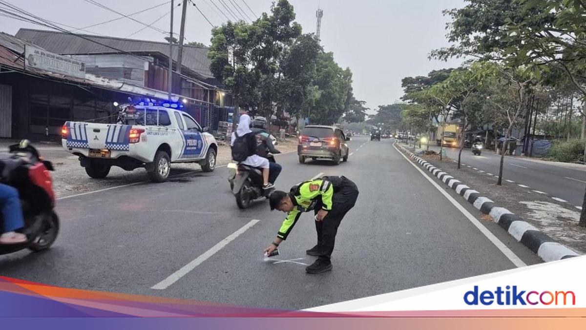 Ilustrasi kecelakaan lalu lintas pemotor terlindas truk di Sukabumi