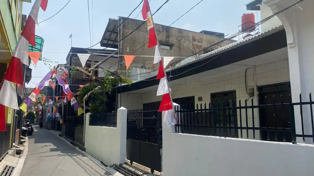 Ilustrasi rumah kontrakan dan kos-kosan yang menjadi objek potensi pajak baru