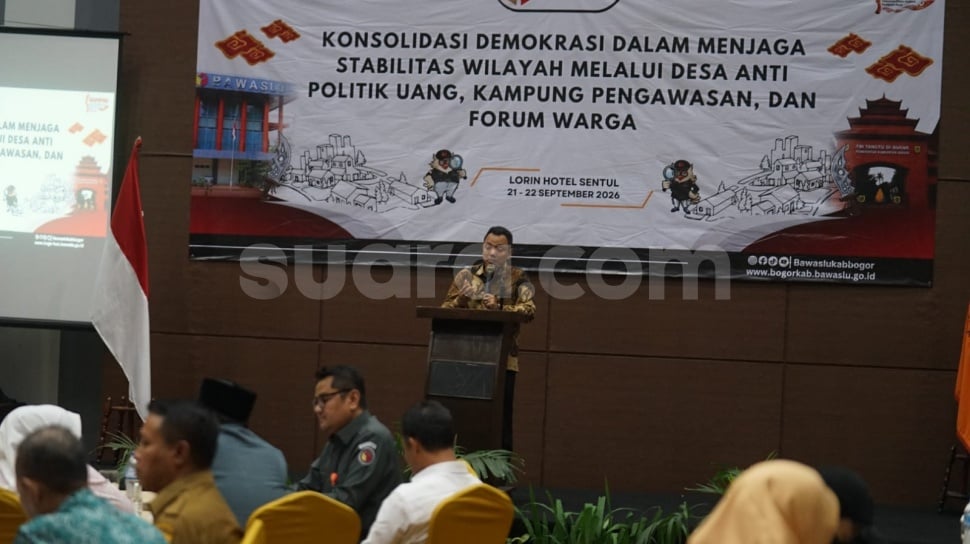 Kantor Bawaslu Kabupaten Bogor dan kegiatan konsolidasi demokrasi