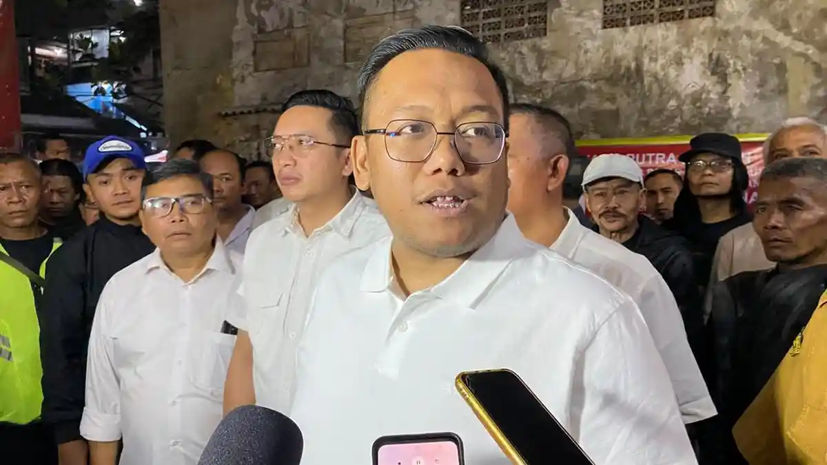Kondisi bangunan Pasar Ciroyom Bandung yang akan segera direvitalisasi