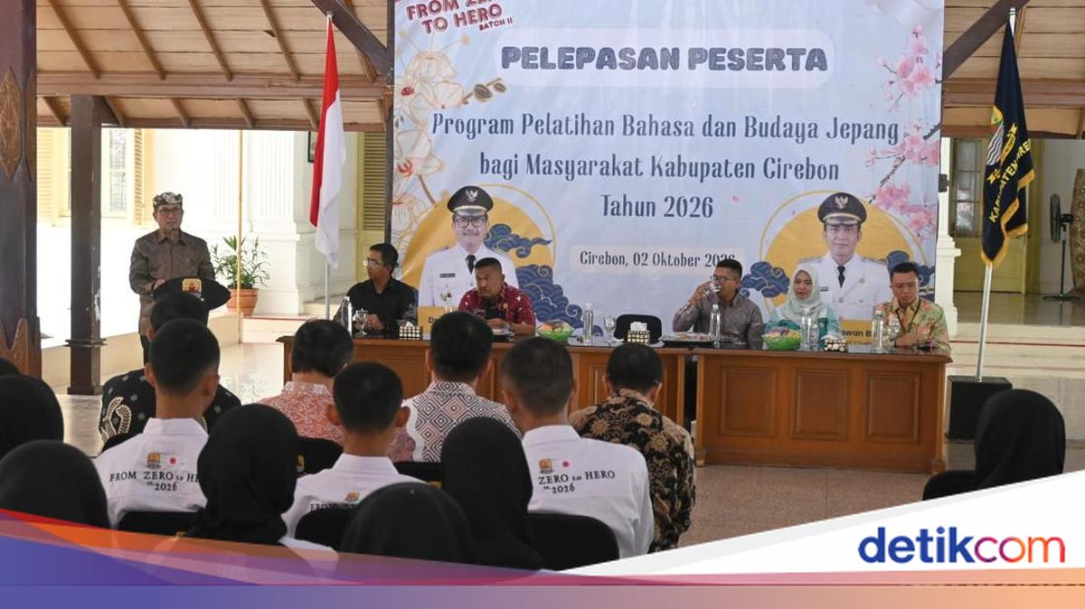 Pelepasan calon pekerja migran asal Kabupaten Cirebon menuju Jepang