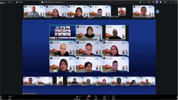 Peluncuran JELAJAH BPSDM Hukum untuk peningkatan kompetensi ASN