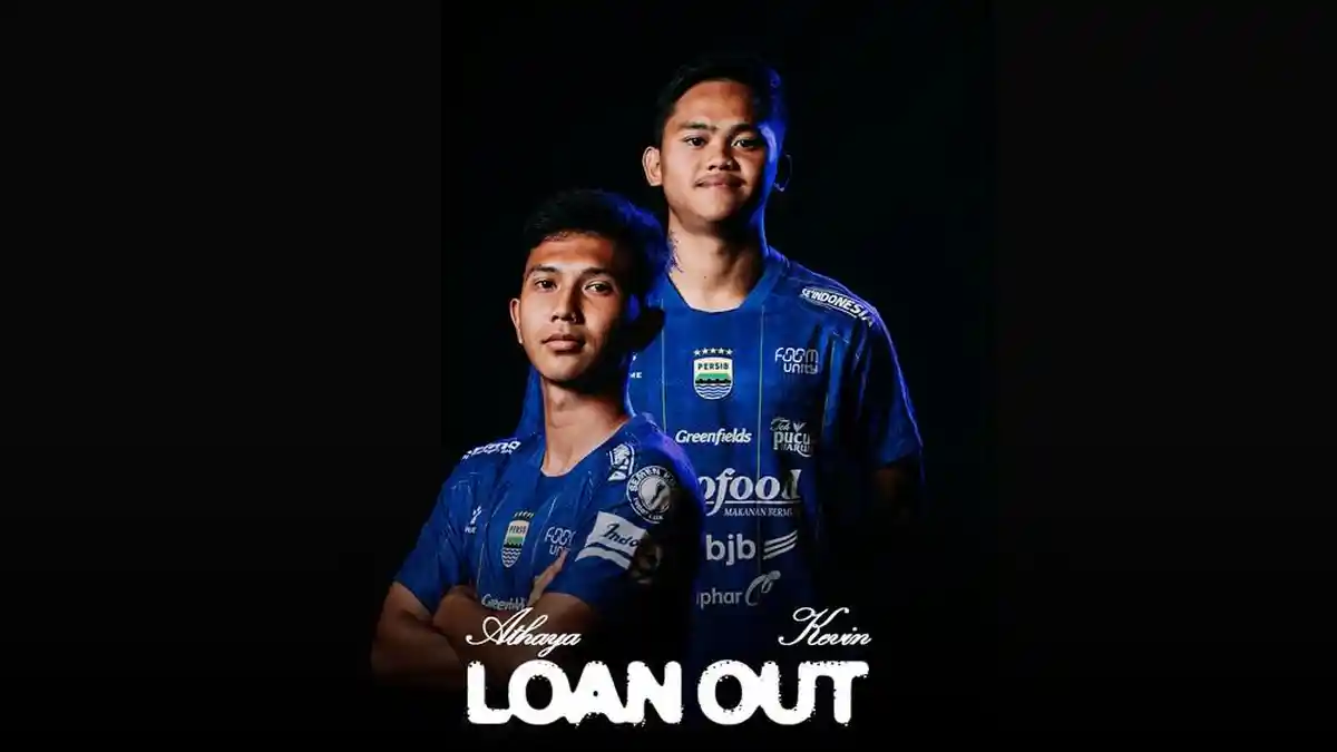 Pemain muda Persib Bandung Athaya Zahran dan Kevin Pasha resmi dipinjamkan ke PSGC Ciamis