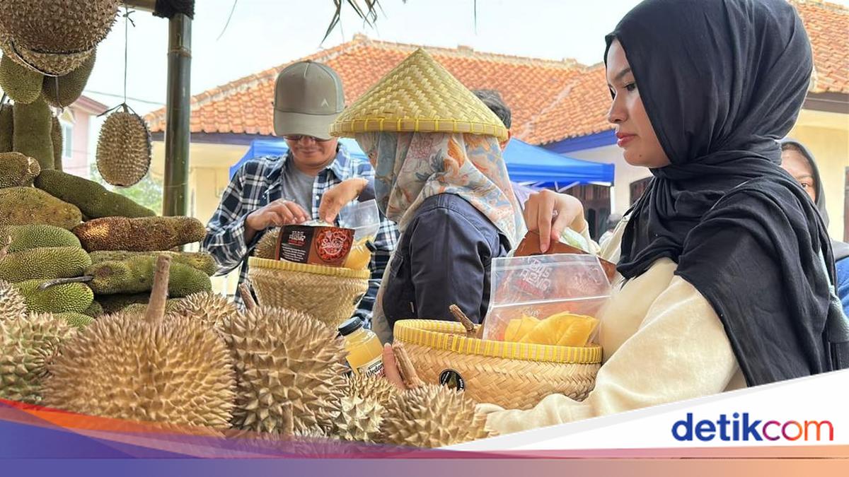 Pemandangan kebun edukasi dan alam di Desa Wisata Gunung Malang Bogor