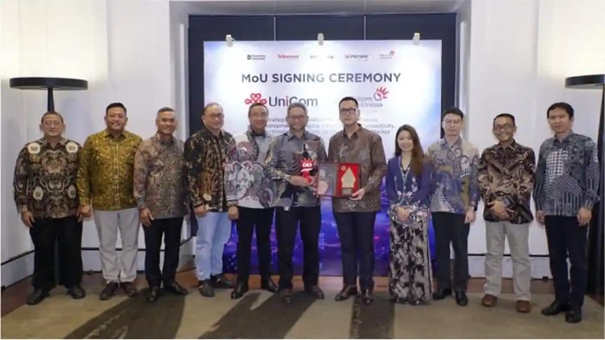 Penandatanganan Nota Kesepahaman TelkomGroup dan China Unicom untuk ekosistem digital