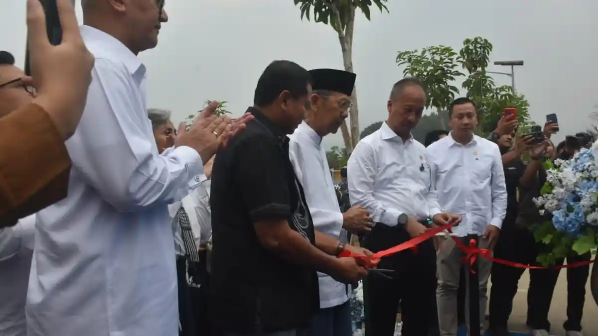 Peresmian Jalan Ratjih Natawidjaja di Kabupaten Sumedang