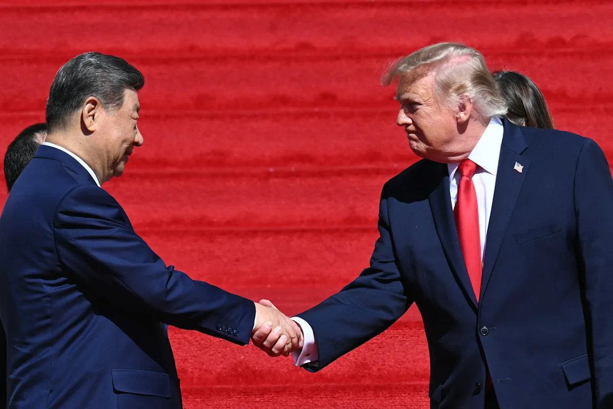 Pertemuan puncak pemimpin Amerika Serikat dan China membahas perdagangan dan kecerdasan buatan