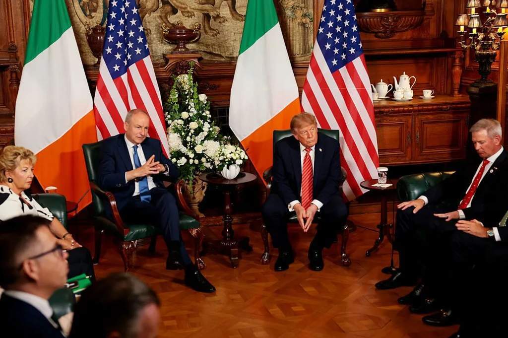 Presiden Donald Trump berbicara mengenai potensi kesepakatan dagang antara Amerika Serikat dan Kanada.
