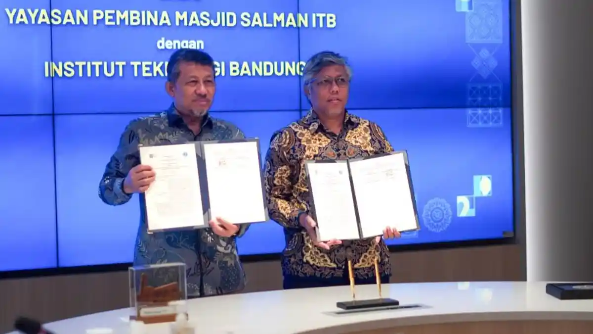 Rektor ITB dan pengurus Wakaf Salman berkolaborasi kembangkan dana lestari