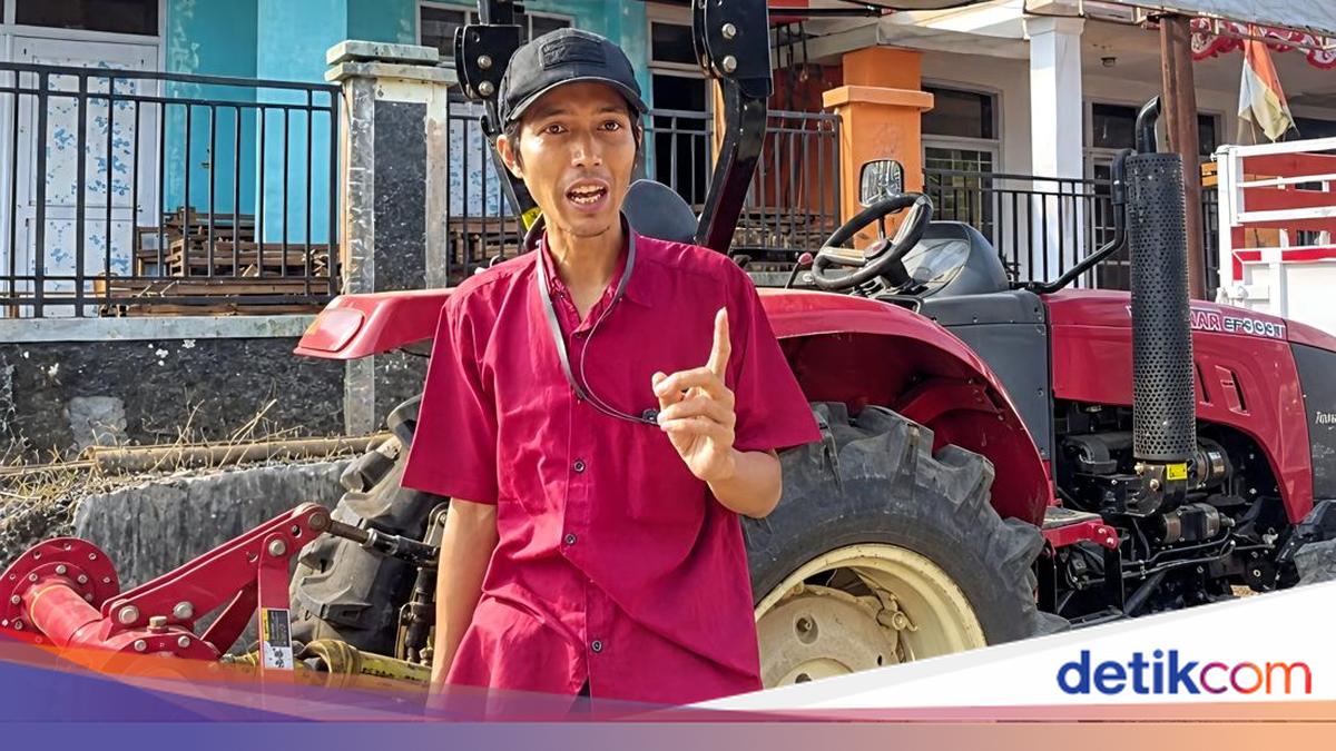 Traktor bantuan APBN Sukabumi yang ditemukan terbengkalai di Cidolog